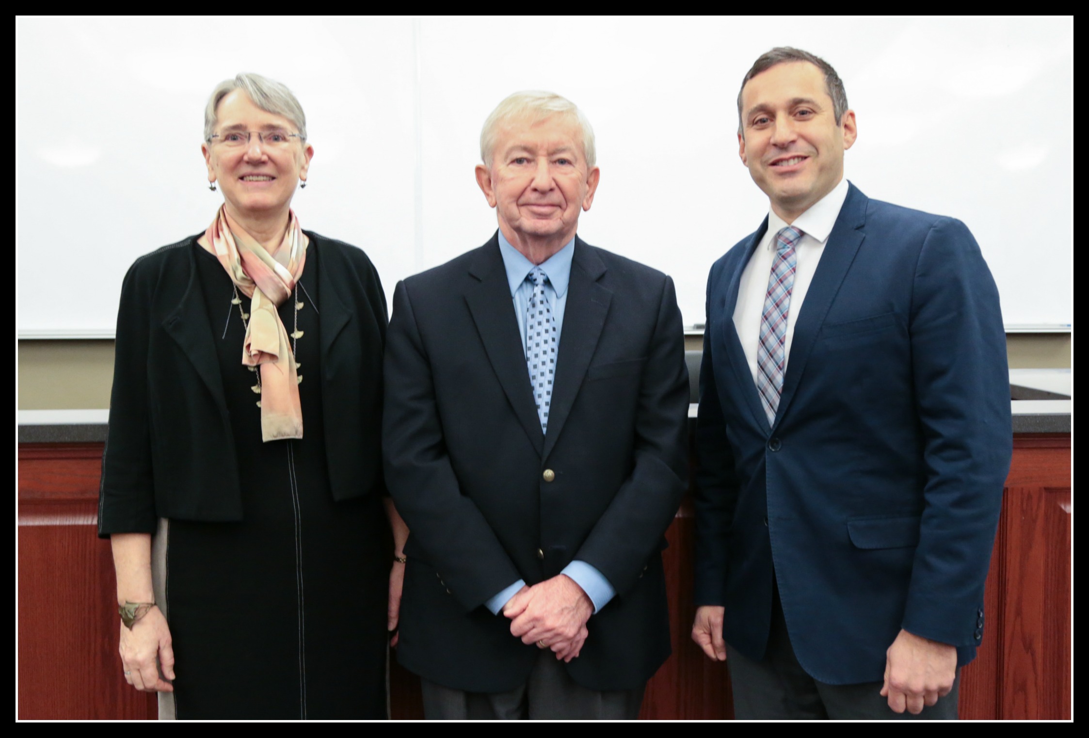 Consul General Comartin with Deans